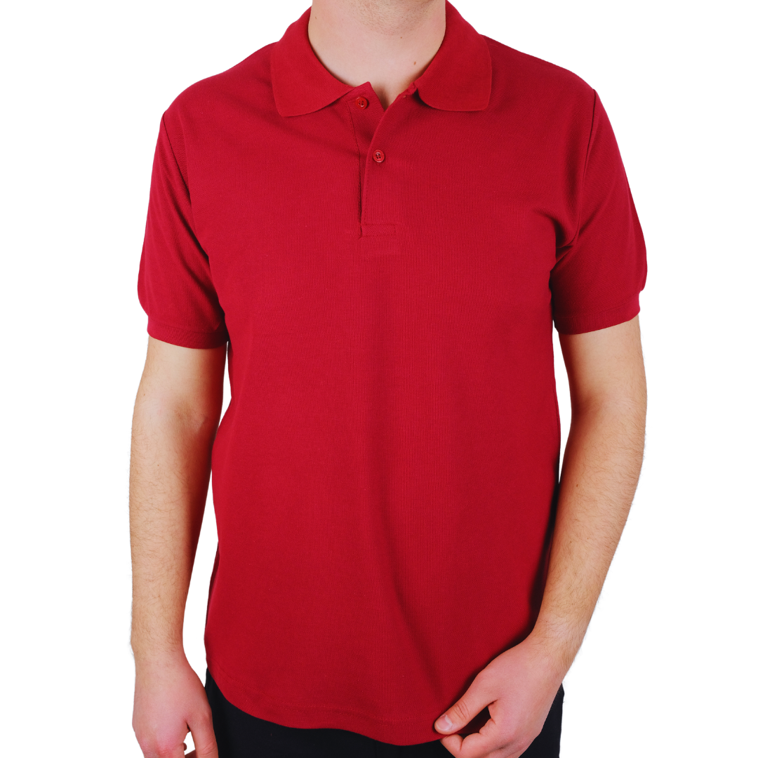 Baskılı Polo Yaka Premium Tişört Bordo - TOPTAN (10 Adet) Baskılı Polo Yaka Premium Tişört Bordo - TOPTAN (10 Adet)