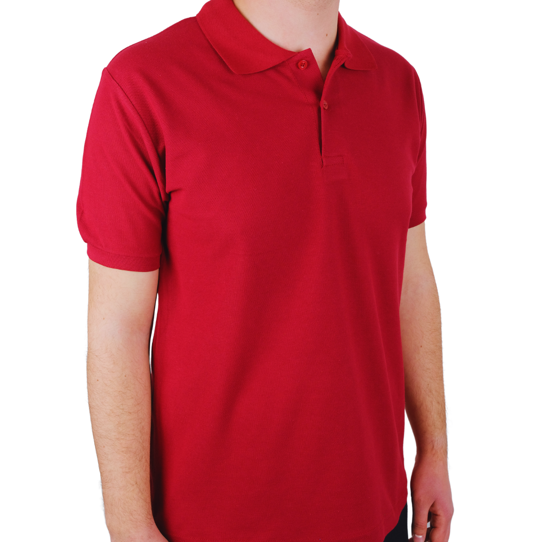 Baskılı Polo Yaka Premium Tişört Bordo - TOPTAN (10 Adet) Baskılı Polo Yaka Premium Tişört Bordo - TOPTAN (10 Adet)