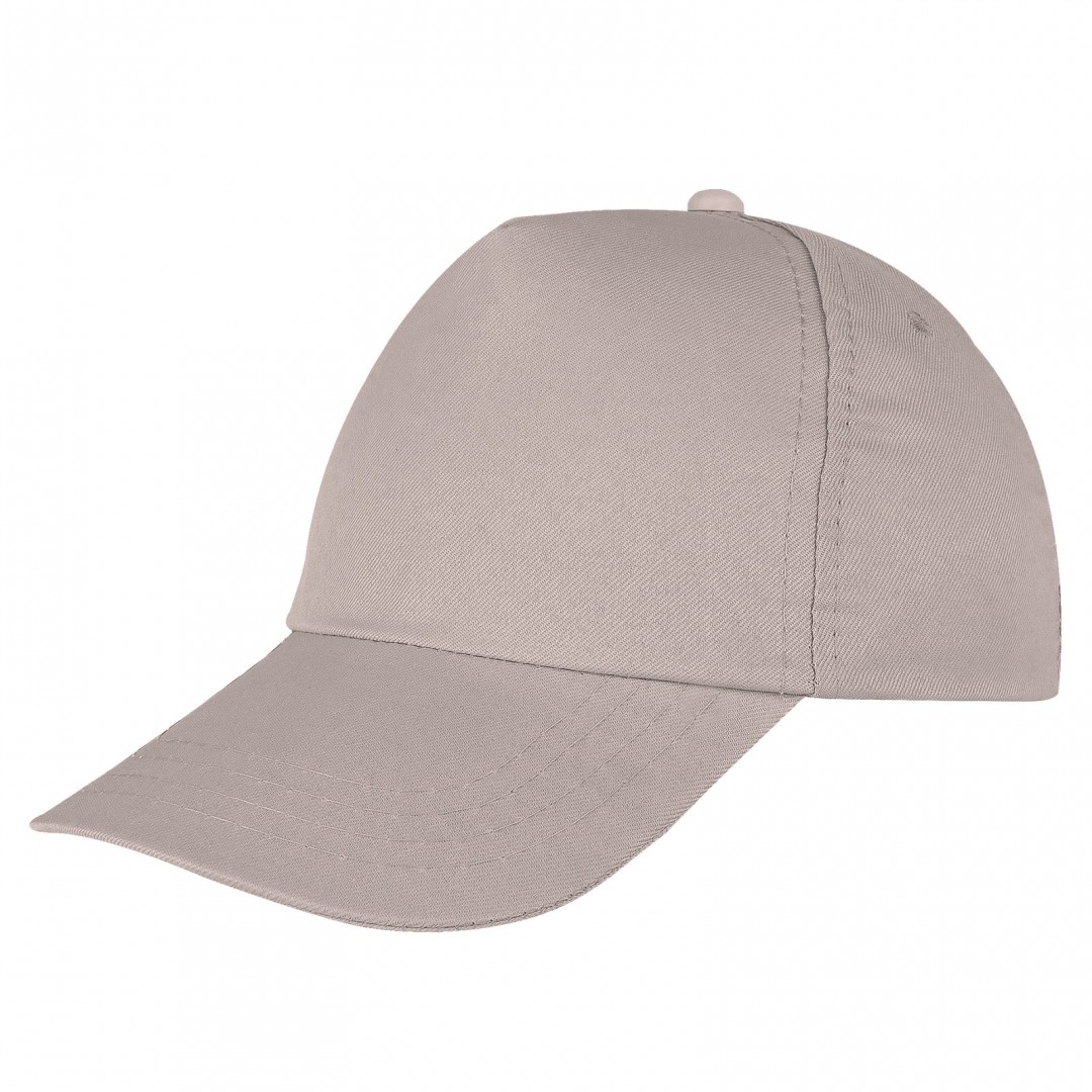Baskılı Polyester Şapka Bej
