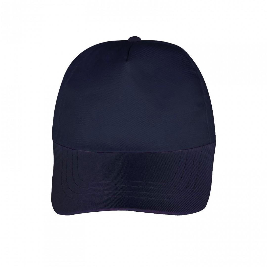 Baskılı Polyester Şapka Lacivert