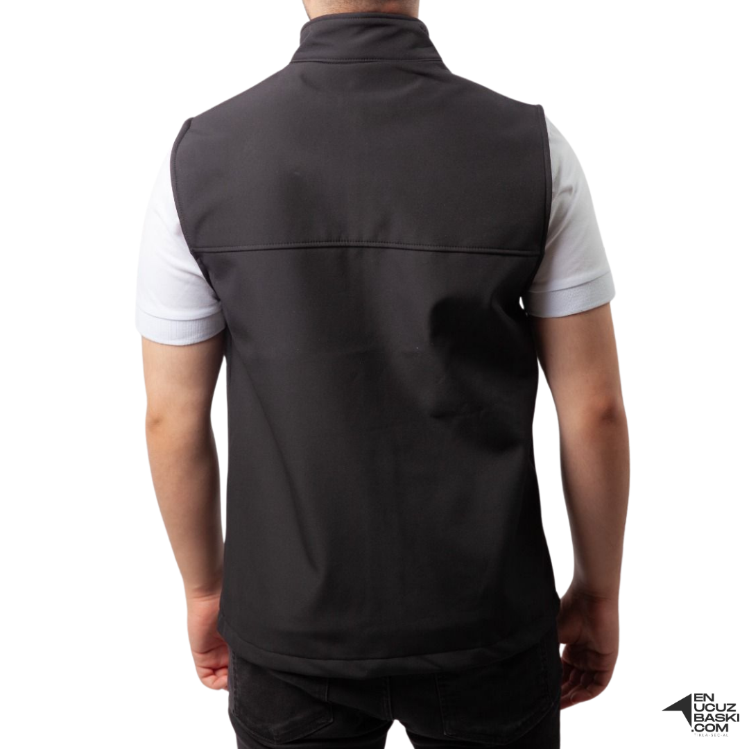 Baskılı Softshell Yelek / Siyah İş Kıyafeti ( 10 ADET) Baskılı Softshell Yelek / Siyah İş Kıyafeti ( 10 ADET)