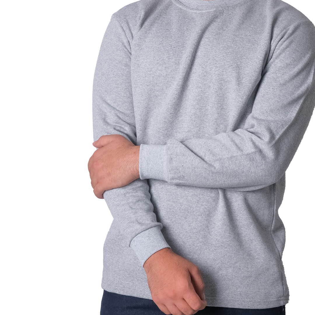Baskılı Sweat Sıfır Yaka / Gri İş Kıyafeti ( 10 ADET) Baskılı Sweat Sıfır Yaka / Gri İş Kıyafeti ( 10 ADET)