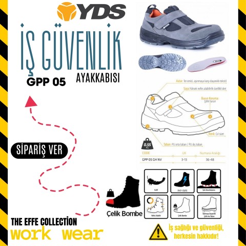 İş Güvenlik Ayakkabı Yds Gpp05 S2 - İş Kıyafeti