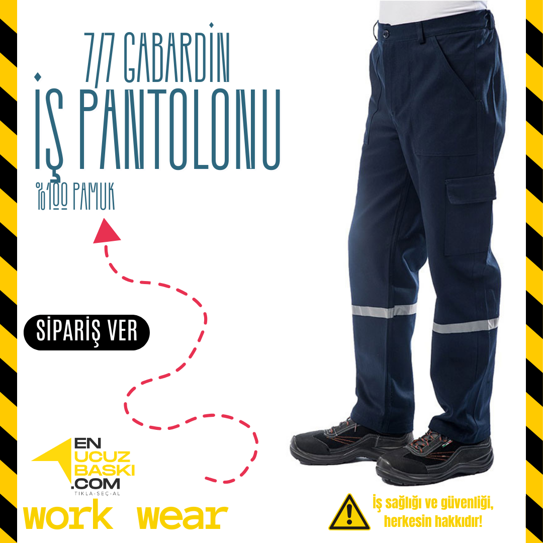 İş Pantolonu Lacivert - İş Kıyafeti İş Pantolonu Lacivert - İş Kıyafeti