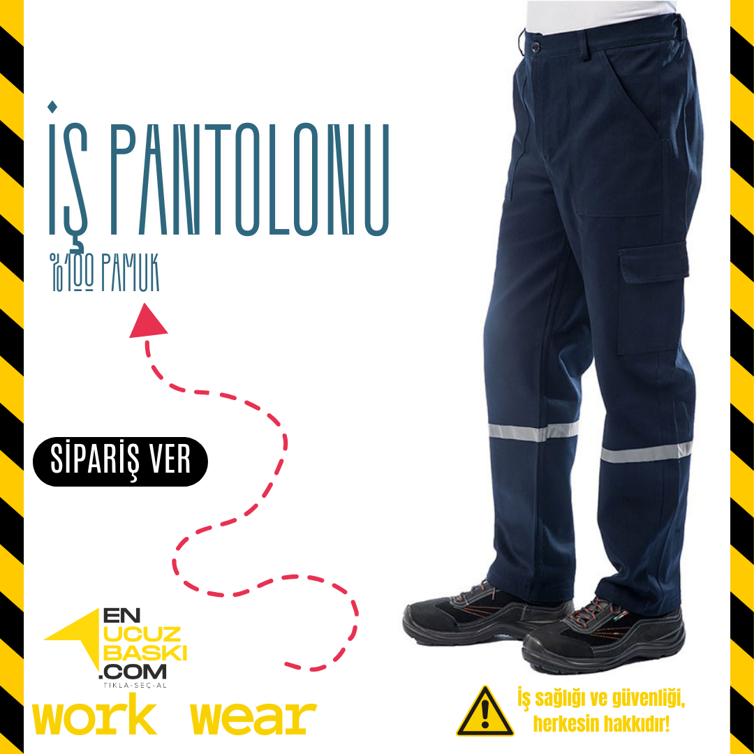 İş Pantolonu Lacivert - İş Kıyafeti İş Pantolonu Lacivert - İş Kıyafeti